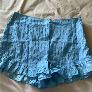 Blue delicate short